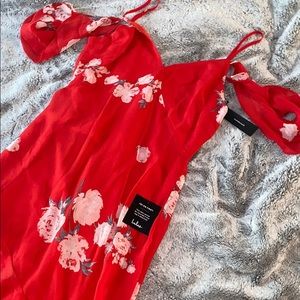 Off-the-Shoulder High-Low Dress